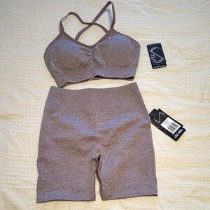 Women's TLF Sports Bra and Shorts Set